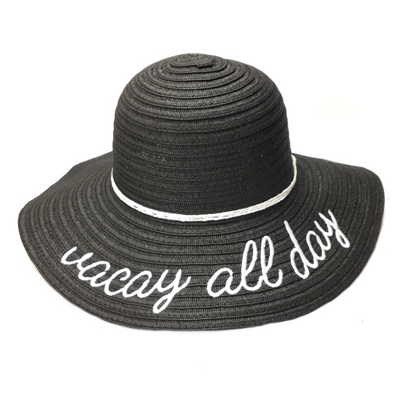 ‘Vacay All Day’ Floppy Beach / Sun Hat - Picture 4 of 7